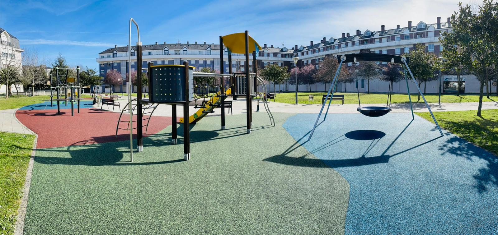 Último proyecto en Santander: un parque infantil de exterior. - Parques  infantiles I Oziona